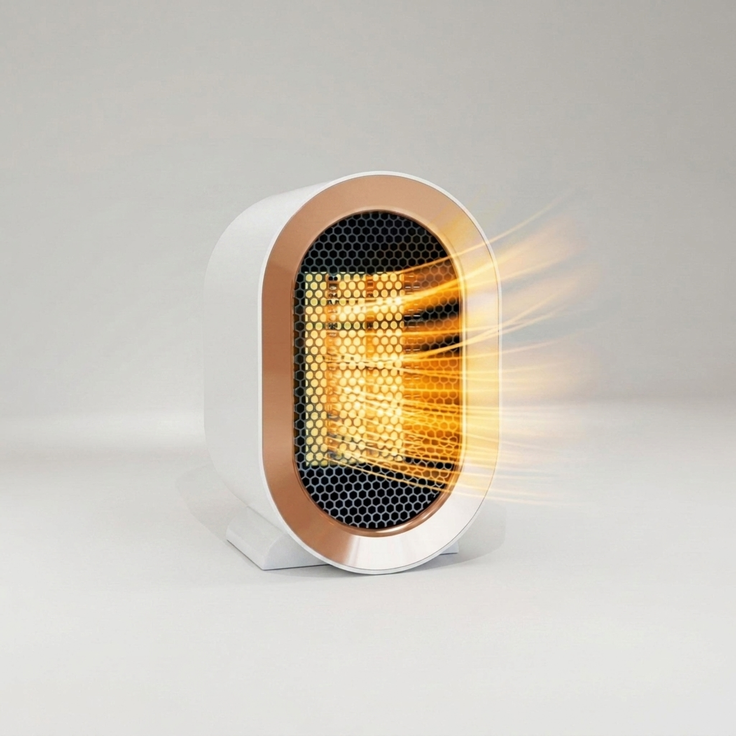 Radiateur de table céramique, coloris blanc
