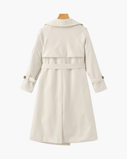 Trench Femme Élégant avec Ceinture Ajustable