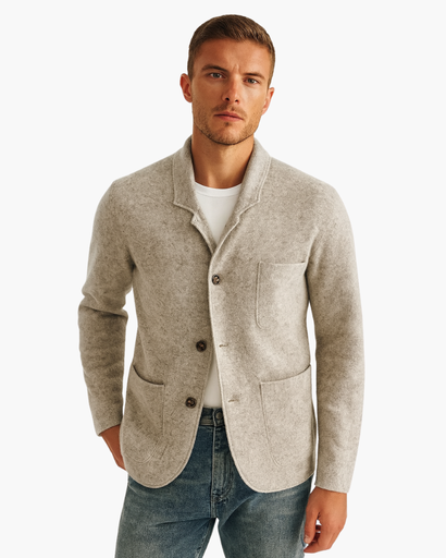 Veste Tricotée pour Homme | Élégance Décontractée & Confort Premium