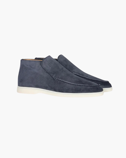 Mocassins montants homme avec finition soignée