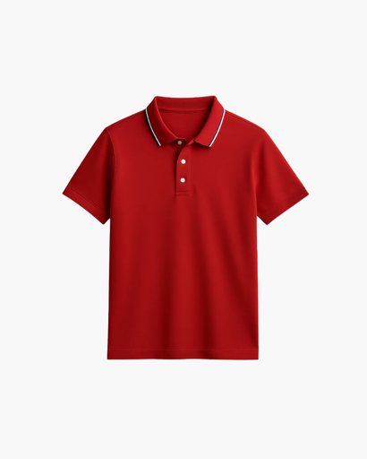 Polo Homme Élégant – Coupe Classique à Col Boutonné