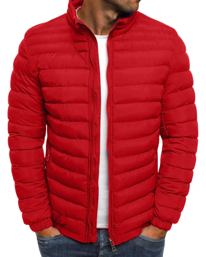 Veste Matelassée Légère Homme – Blouson Fermeture Éclair | Confort & Style Automne Hiver