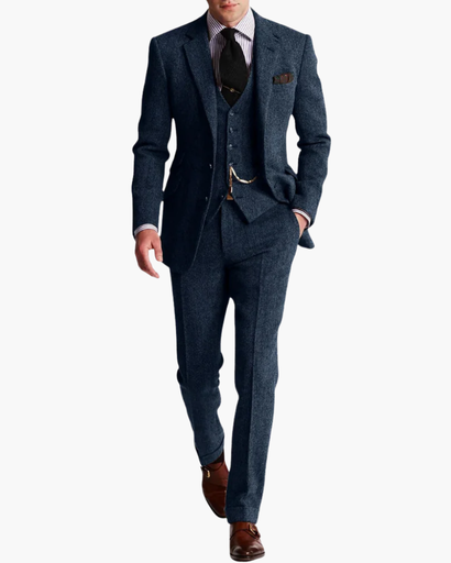 Costume 3 Pièces Homme – Élégance Formelle et Intemporelle