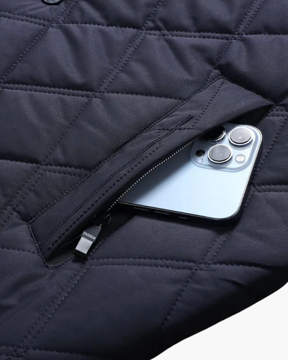 Veste Matelassée Homme – Légère, Coupe Droite