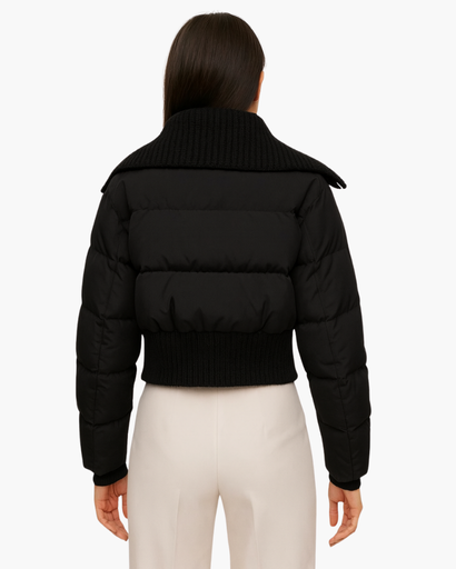 Doudoune Femme Oversize Zippée | Volume Moderne et Confort Thermique