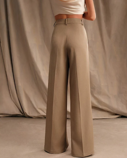 Pantalon Large Taille Haute pour Femme – Élégance et Confort Moderne
