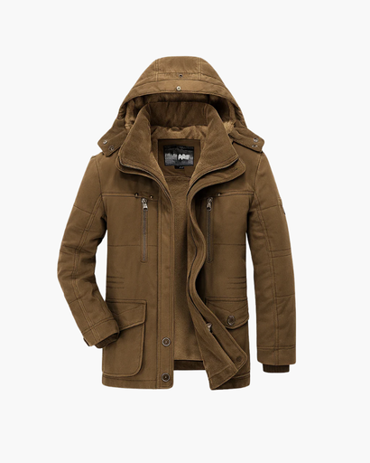 Veste d’Hiver Homme – Manteau Chaud avec Doublure Confortable