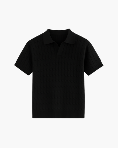 Polo d’Été à Motif Subtil