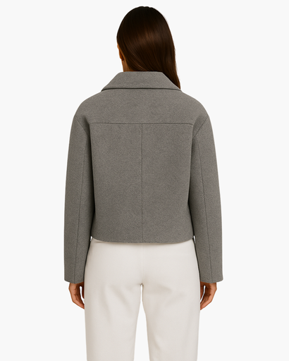 Veste Courte Oversize Femme – Élégant Manteau d’Hiver Chic et Confortable