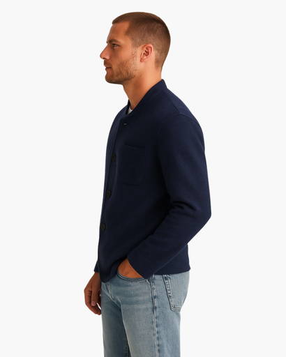 Veste Tricotée pour Homme | Élégance Décontractée & Confort Premium