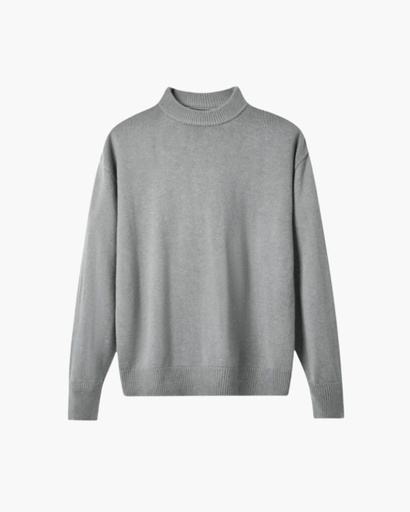 Pull col roulé premium avec effet doux pour homme