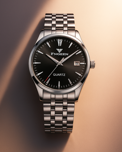 Montre Classique avec affichage de la date pour homme