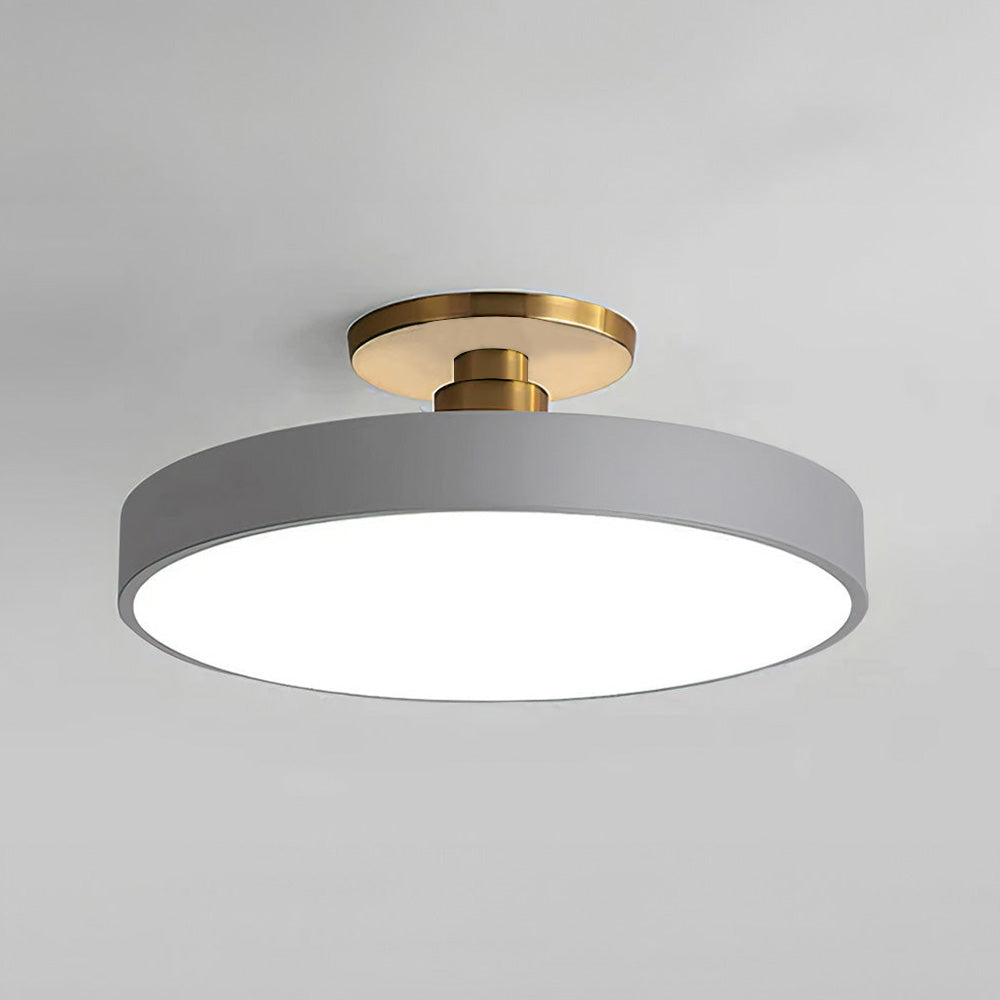 Plafonnier semi-encastré chambre