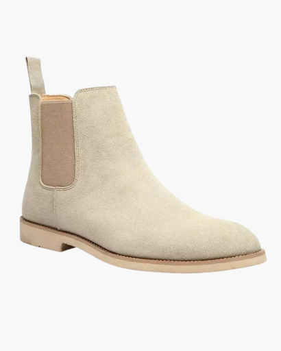 Bottes Chelsea modernes pour hommes avec panneaux élastiques latéraux