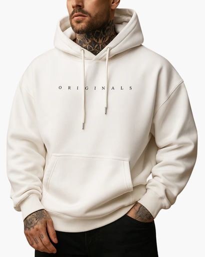 Sweat à Capuche Homme – “Originals” – Style Minimaliste et Confortable
