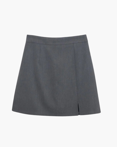 Jupe Tailleur Évasée – Fente Discrète à l’Avant