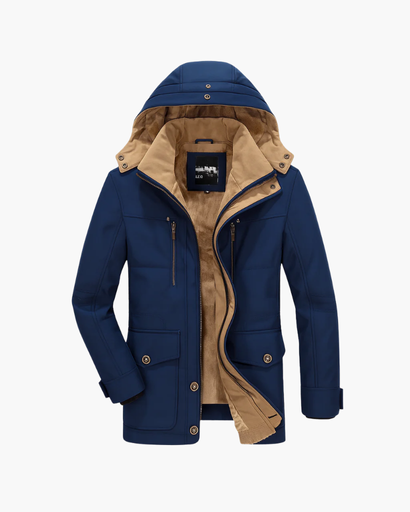 Veste d’Hiver Homme – Manteau Chaud avec Doublure Confortable