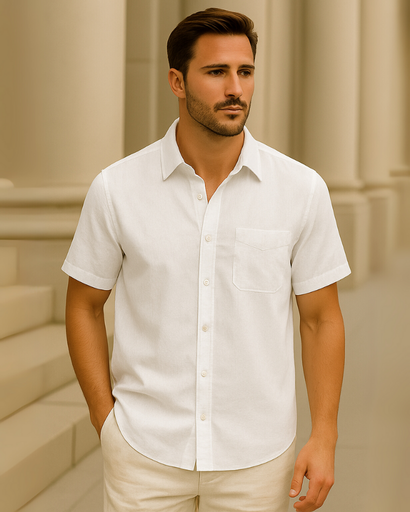 Chemise d’Été à Manches Courtes pour Homme