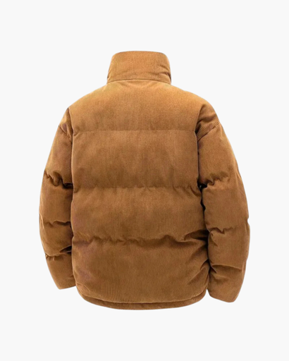 Veste matelassée homme en velours côtelé