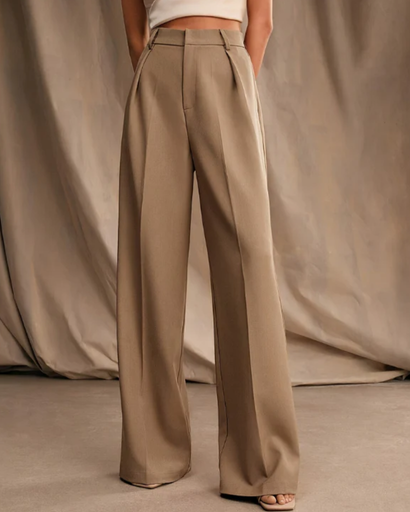Pantalon Large Taille Haute pour Femme – Élégance et Confort Moderne