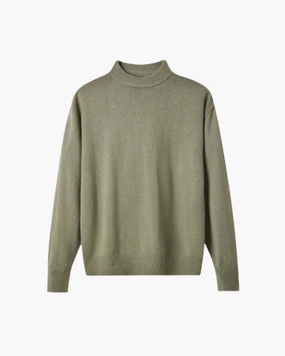 Pull col roulé premium avec effet doux pour homme