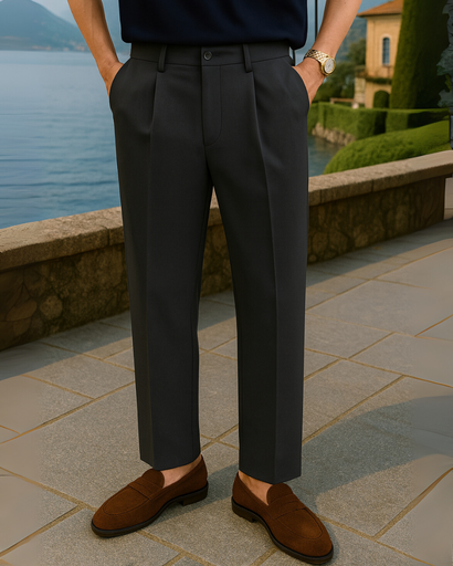 Pantalon droit pour homme