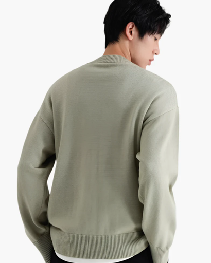 Pull col roulé premium avec effet doux pour homme