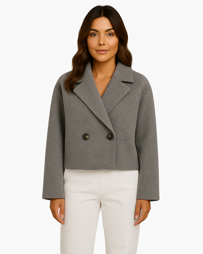 Veste Courte Oversize Femme – Élégant Manteau d’Hiver Chic et Confortable