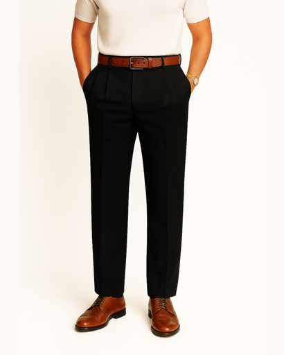 Pantalon Chino Homme à Coupe Ajustée