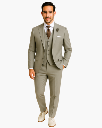 Costume homme trois pièces à coupe classique