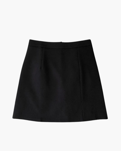 Jupe Tailleur Évasée – Fente Discrète à l’Avant