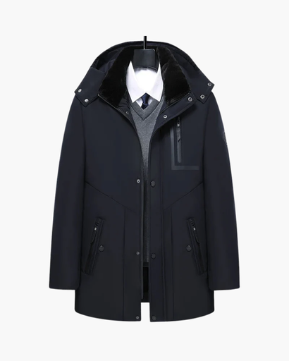 Manteau Homme avec Capuche – Doublé