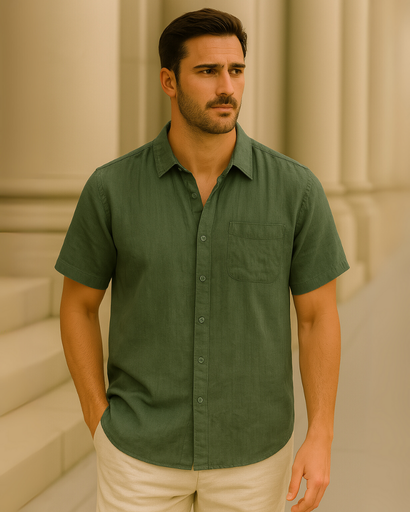 Chemise d’Été à Manches Courtes pour Homme