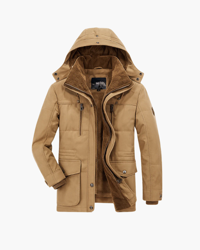 Veste d’Hiver Homme – Manteau Chaud avec Doublure Confortable
