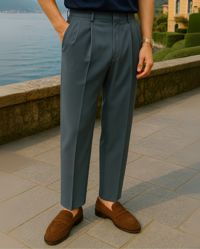 Pantalon droit pour homme