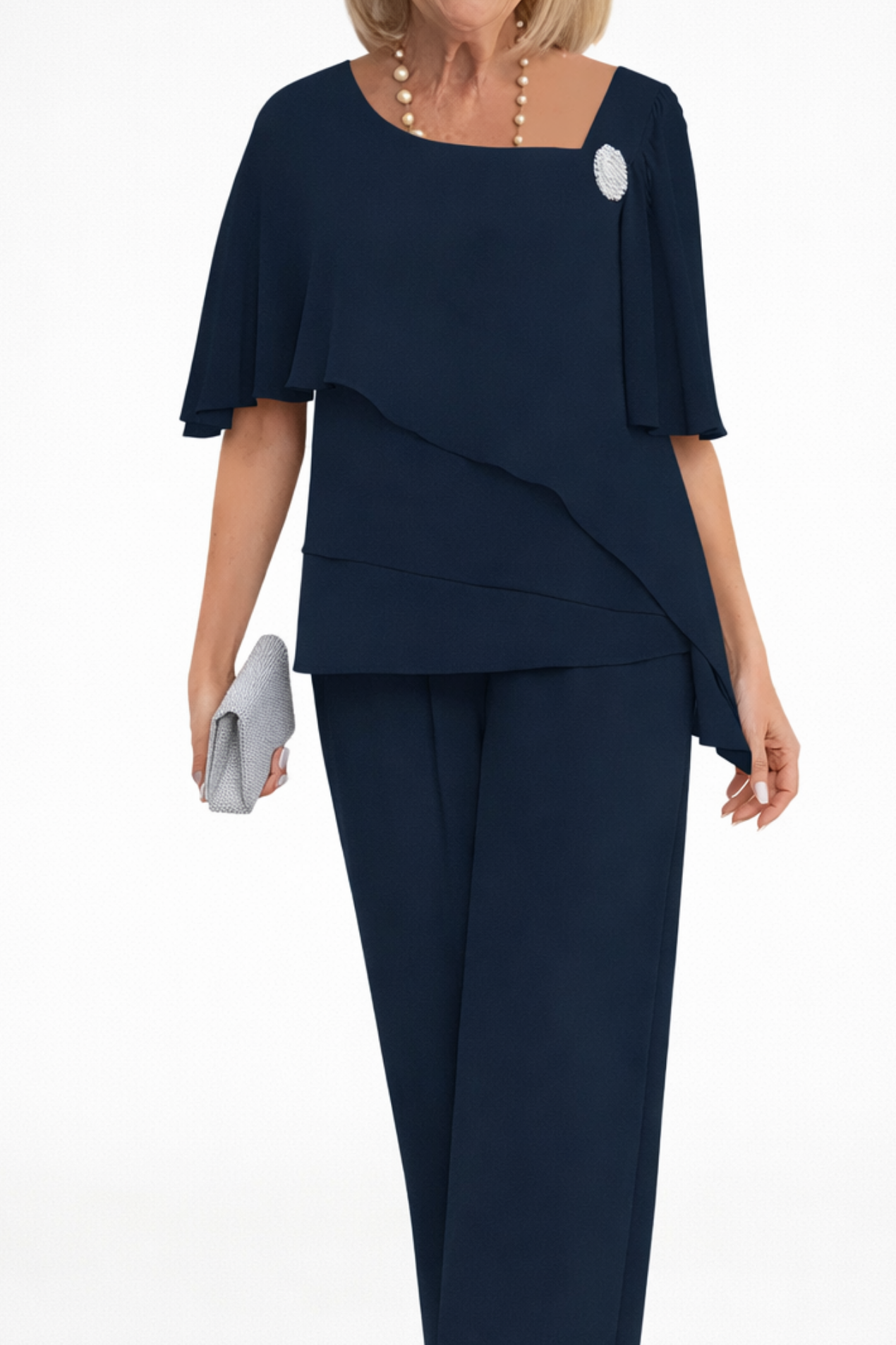 Ensemble Formel Élégant Femme - Pantalon et Tunique