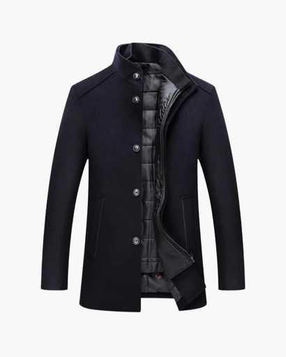 Manteau Homme à Col Montant