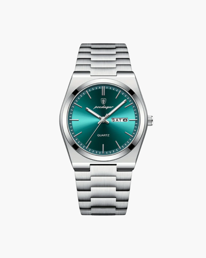 Montre Classique à Bracelet Sculpté