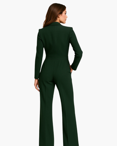 Combinaison Pantalon Élégante pour Femme – Style Tailleur Chic et Moderne