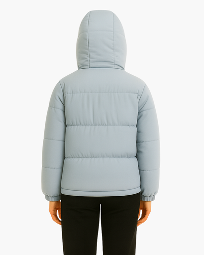 Doudoune Femme Matelassée avec Capuche – Légère, Chaude et Confortable