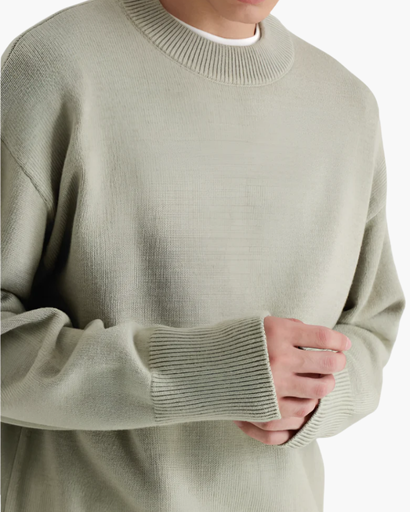 Pull col roulé premium avec effet doux pour homme