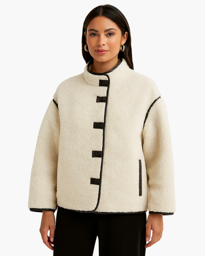 Veste Femme Teddy – Manteau d’Hiver