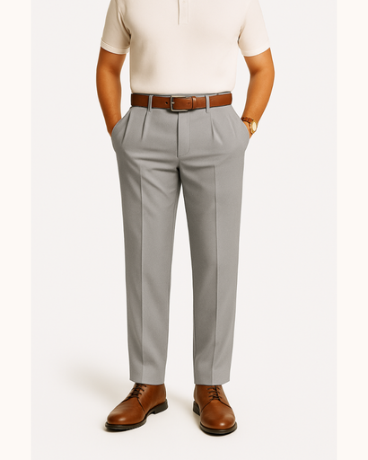Pantalon Chino Homme à Coupe Ajustée