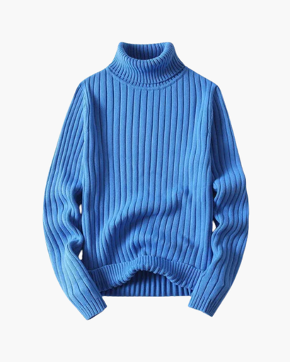 Pull à Col Roulé pour Homme – Tricot Confortable pour l’Automne et l’Hiver