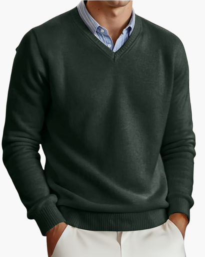 Pull Homme – Col V – Classique & Confortable