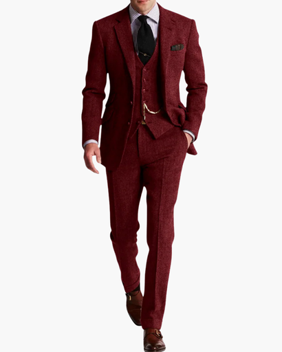 Costume 3 Pièces Homme – Élégance Formelle et Intemporelle