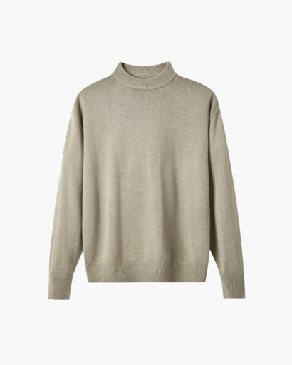 Pull col roulé premium avec effet doux pour homme