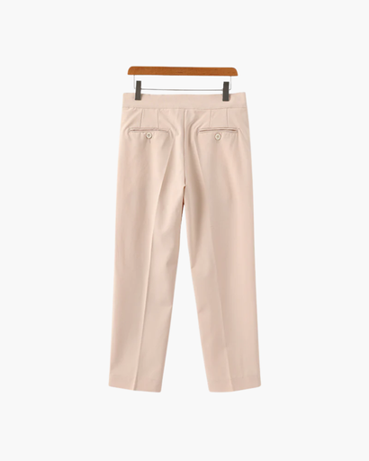 Pantalon Habillé Homme – Taille Haute Classique