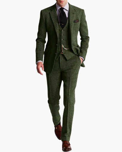 Costume 3 Pièces Homme – Élégance Formelle et Intemporelle