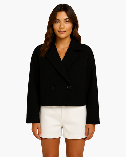 Veste Courte Oversize Femme – Élégant Manteau d’Hiver Chic et Confortable